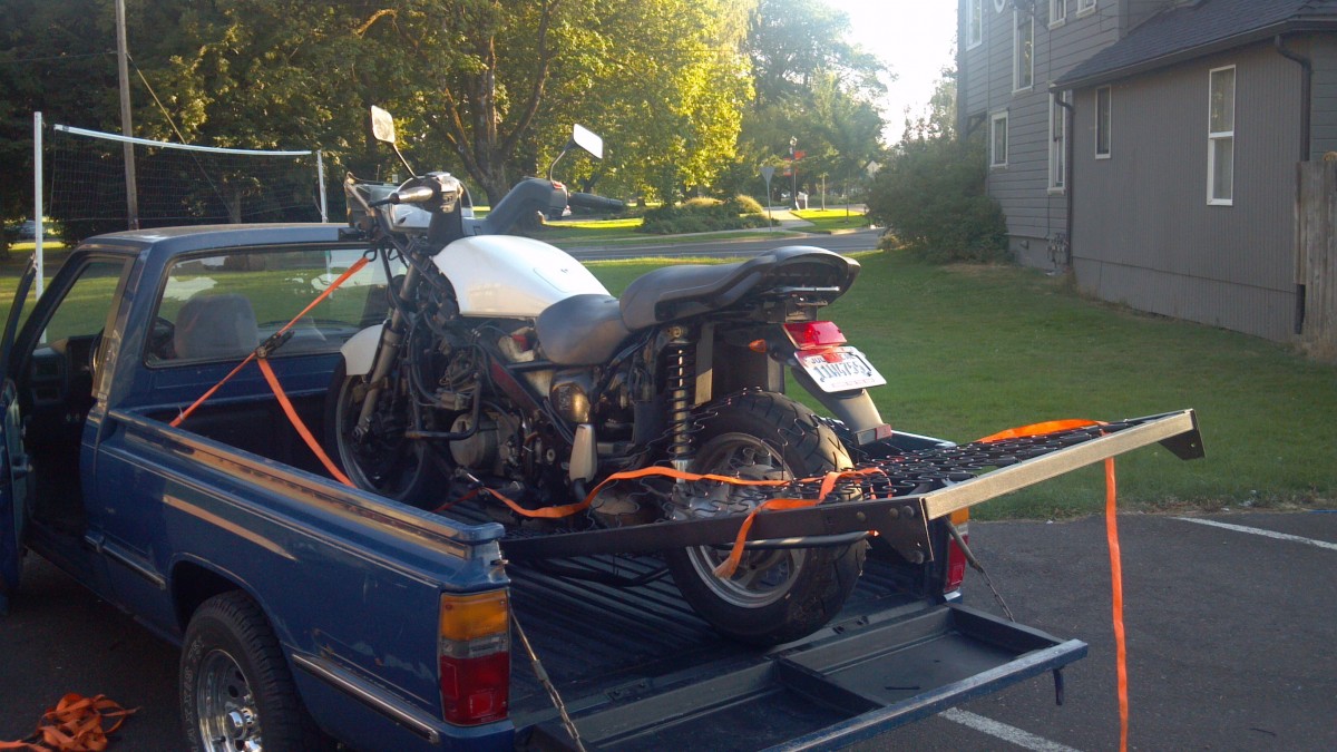 That one time I got the Nekked PC stuck in a bed frame after we tried to use it as a ramp. Pro tip: it's a bad idea.